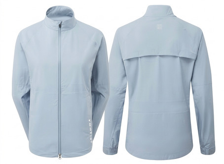 FootJoy HydroLite X Damen Jacke, winward blue/white dot