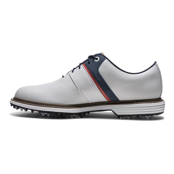 FootJoy Premiere Series - Packard Herren Golfschuhe, weiß/blau/nantucket red
