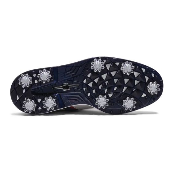 FootJoy Premiere Series - Packard Herren Golfschuhe, weiß/blau/nantucket red