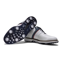 FootJoy Premiere Series - Packard Herren Golfschuhe, weiß/blau/nantucket red