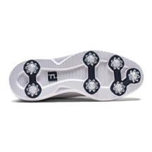 FootJoy FJ Traditions Blucher Herren Golfschuhe, weiß/blau/tan