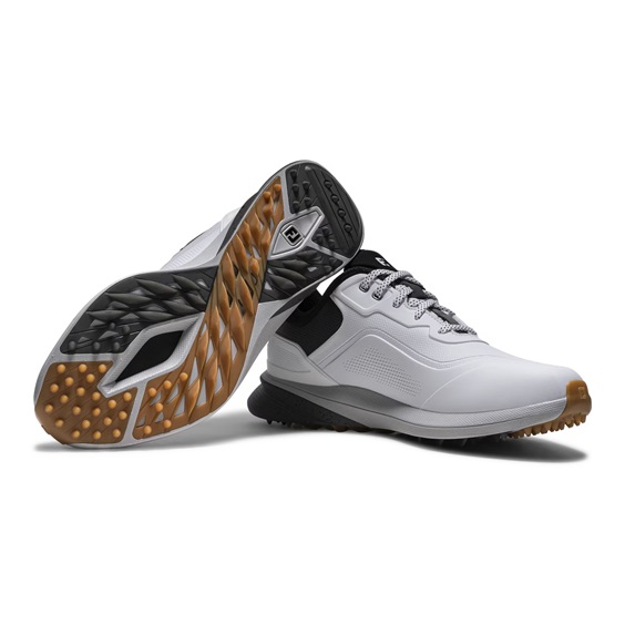 FootJoy PRO/SL Herren Golfschuhe, weiß/schwarz gum
