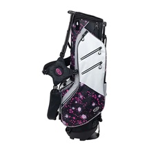 U.S. Kids Golf TS6-57 (145cm) Junior Stand Bag, Pink Paint Splatter