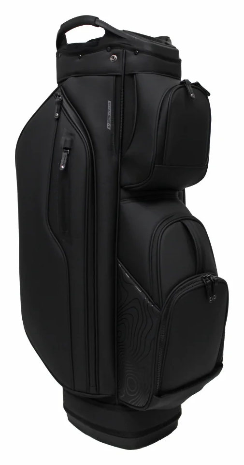Head Golf PU Leather Premium Neutral NA Cartbag, Schwarz