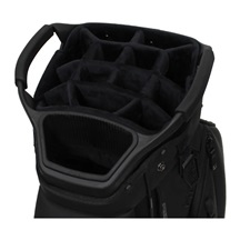 Head Golf PU Leather Premium Neutral NA Cartbag, Schwarz
