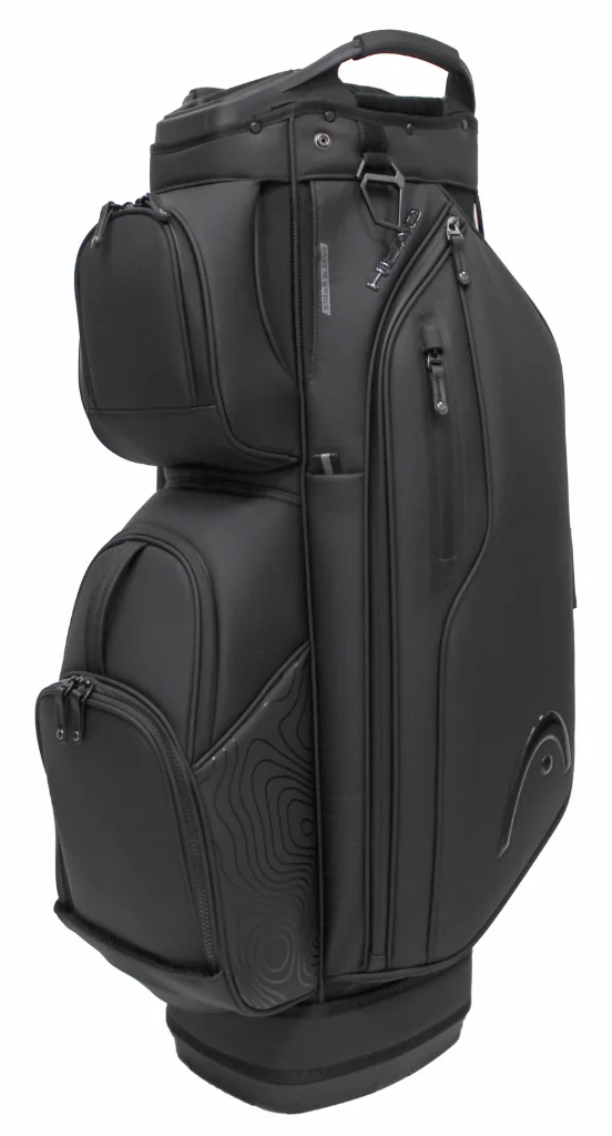 Head Golf PU Leather Premium Neutral NA Cartbag, Schwarz