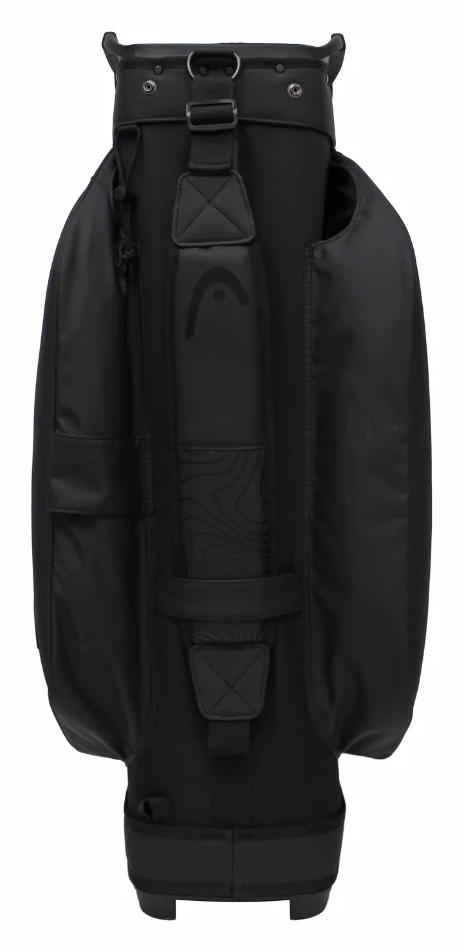Head Golf PU Leather Premium Neutral NA Cartbag, Schwarz