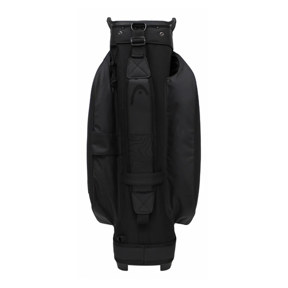 Head Golf PU Leather Premium Neutral NA Cartbag, Schwarz