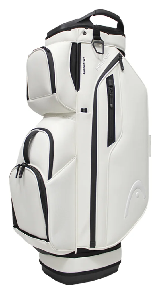 Head Golf PU Leather Premium Neutral NA Cartbag, Weiß