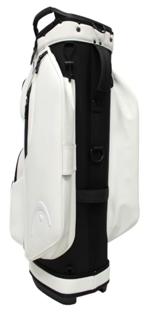 Head Golf PU Leather Premium Neutral NA Cartbag, Weiß