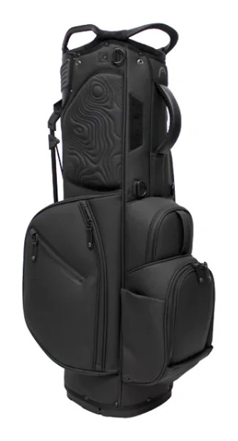 Head Golf PU Leather Premium Neutral NA Standbag, Schwarz