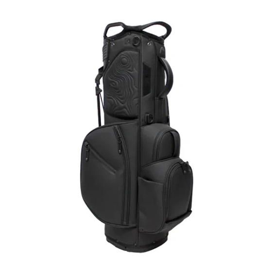 Head Golf PU Leather Premium Neutral NA Standbag, Schwarz