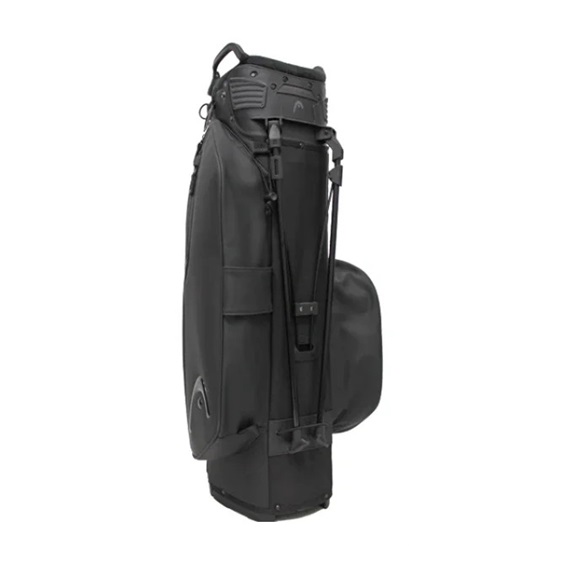 Head Golf PU Leather Premium Neutral NA Standbag, Schwarz
