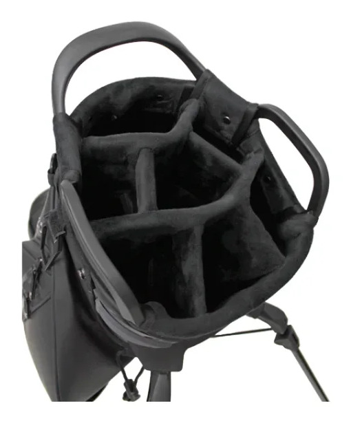 Head Golf PU Leather Premium Neutral NA Standbag, Schwarz