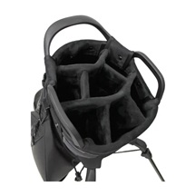 Head Golf PU Leather Premium Neutral NA Standbag, Schwarz