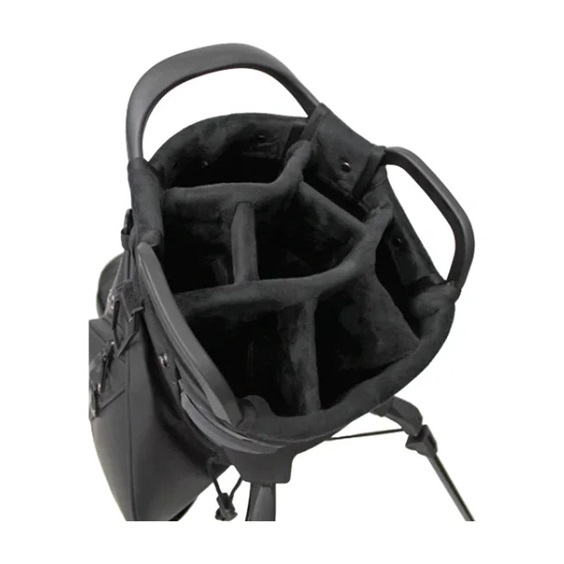 Head Golf PU Leather Premium Neutral NA Standbag, Schwarz