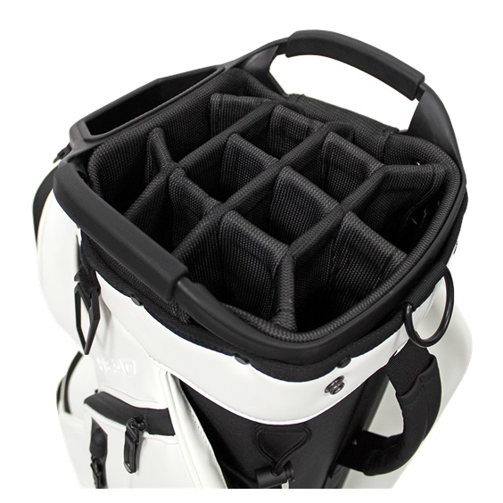 Head Golf PU Leather Premium Neutral NA Standbag, Weiß