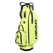 Head Golf PU Leather Premium Logo Standbag, volt yellow/green