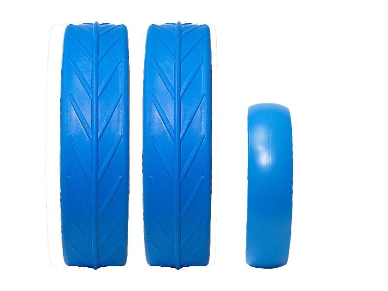 JuCad Bereifung, blau, 3Stk.