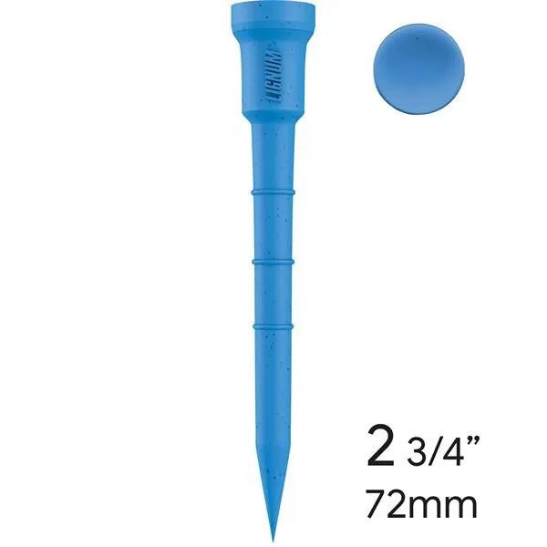 Lignum Tee Plastiktees 72mm, 12Stk., blau