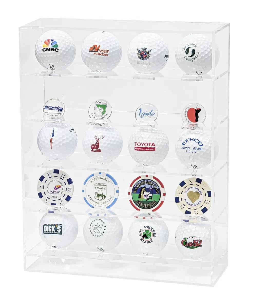 Longridge 20 Ball Perspex Display Rack Golfballregal 20 Bälle