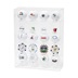 Longridge 20 Ball Perspex Display Rack Golfballregal 20 Bälle