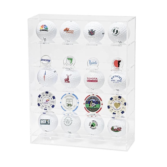 Longridge 20 Ball Perspex Display Rack Golfballregal 20 Bälle
