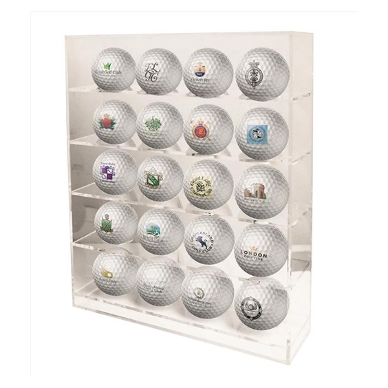 Longridge 20 Ball Perspex Display Rack Golfballregal 20 Bälle