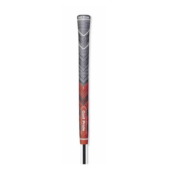 Golf Pride MCC Cord Plus4 Griff, STANDARD, grau/rot