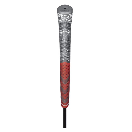 Golf Pride MCC Cord Plus4 Griff, STANDARD, grau/rot