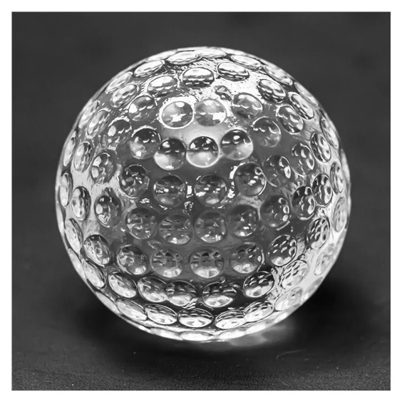 Longridge Briefbeschwerer Golfball aus Glas