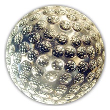 Longridge Briefbeschwerer Golfball aus Glas