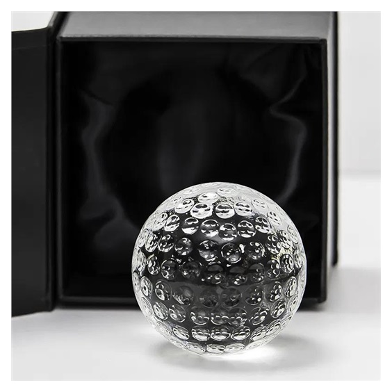 Longridge Briefbeschwerer Golfball aus Glas