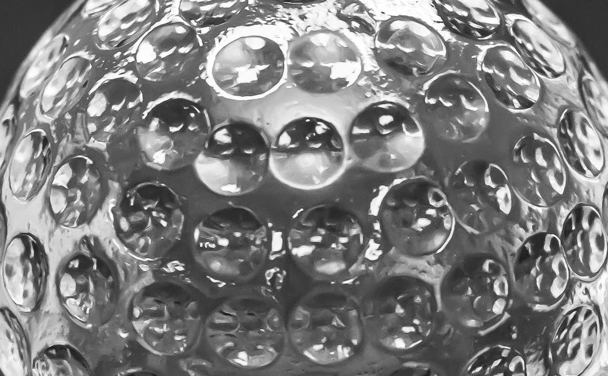 Longridge Briefbeschwerer Golfball aus Glas