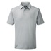FootJoy Stretch Pique Solid Athletic Fit Herren polo, grau