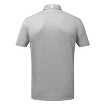 FootJoy Stretch Pique Solid Athletic Fit Herren polo, grau