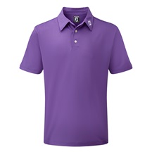 FootJoy Stretch Pique Solid herren polo, lila