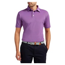 FootJoy Stretch Pique Solid herren polo, lila