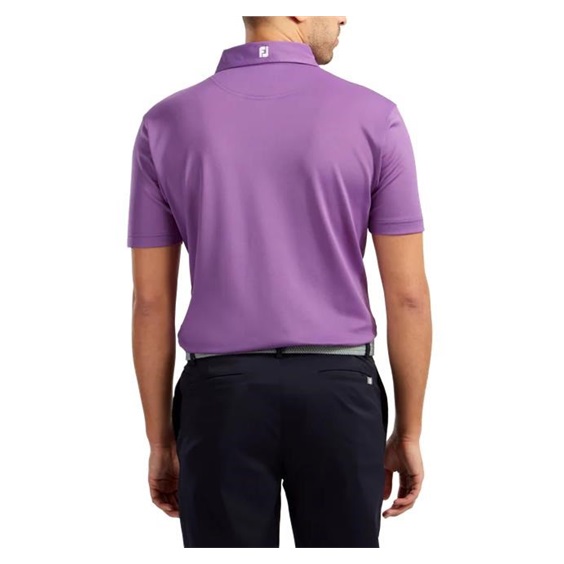 FootJoy Stretch Pique Solid herren polo, lila