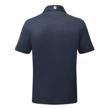 FootJoy Stretch Pique Solid Athletic Fit Herren Poloshirt, dunkelblau