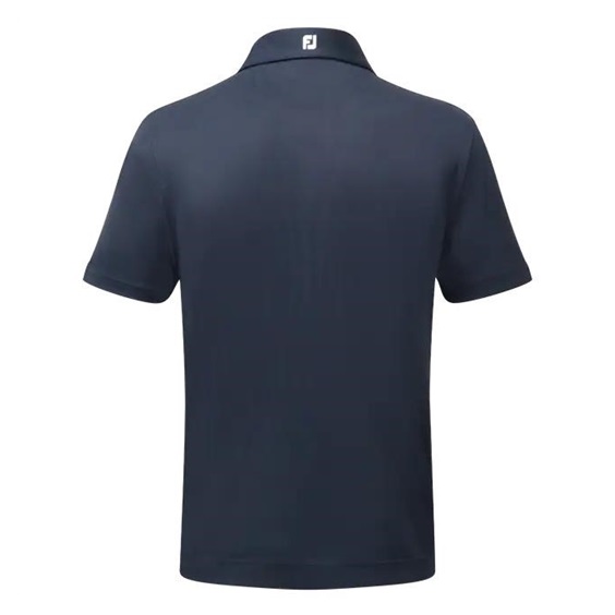 FootJoy Stretch Pique Solid Athletic Fit Herren Poloshirt, dunkelblau
