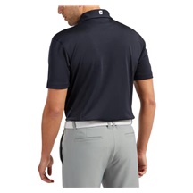 FootJoy Stretch Pique Solid Athletic Fit Herren Poloshirt, dunkelblau