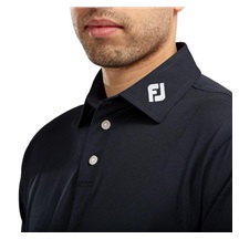 FootJoy Stretch Pique Solid Athletic Fit Herren Poloshirt, dunkelblau