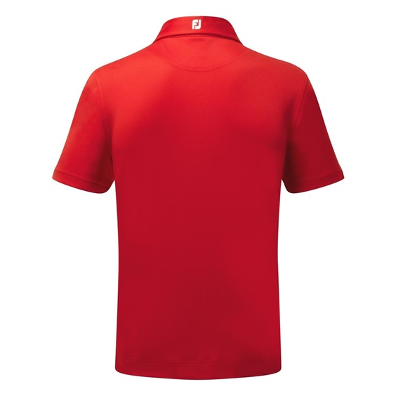 FootJoy Stretch Pique Solid Athletic Fit, rot