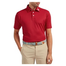 FootJoy Stretch Pique Solid Athletic Fit, rot