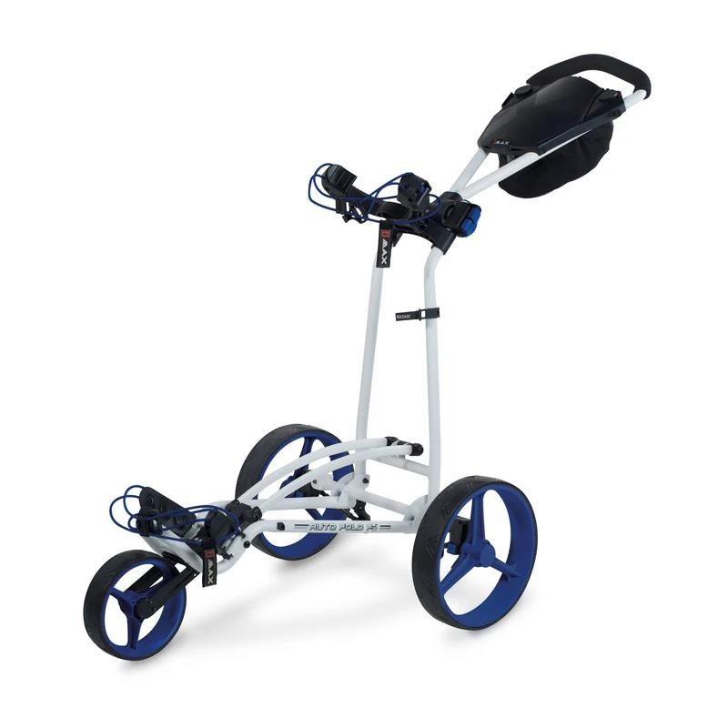 Big Max Autofold FF Golf Trolley, weiss/blau