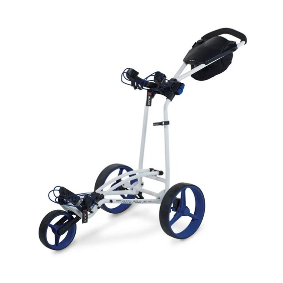 Big Max Autofold FF Golf Trolley, weiss/blau