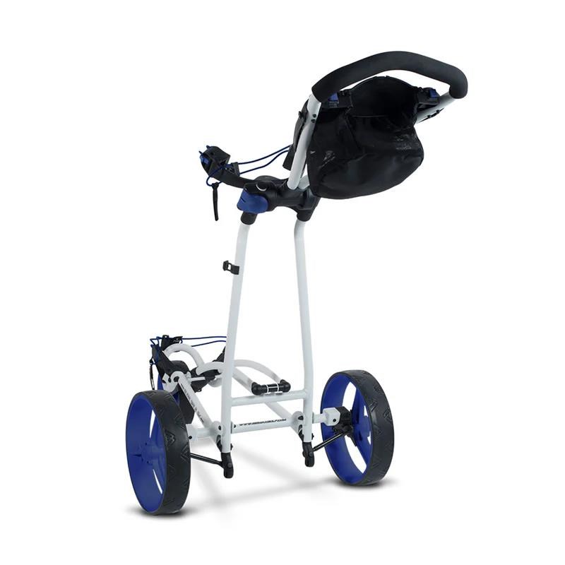 Big Max Autofold FF Golf Trolley, weiss/blau