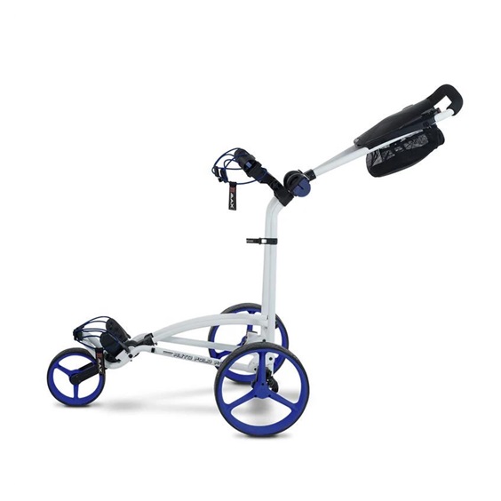 Big Max Autofold FF Golf Trolley, weiss/blau