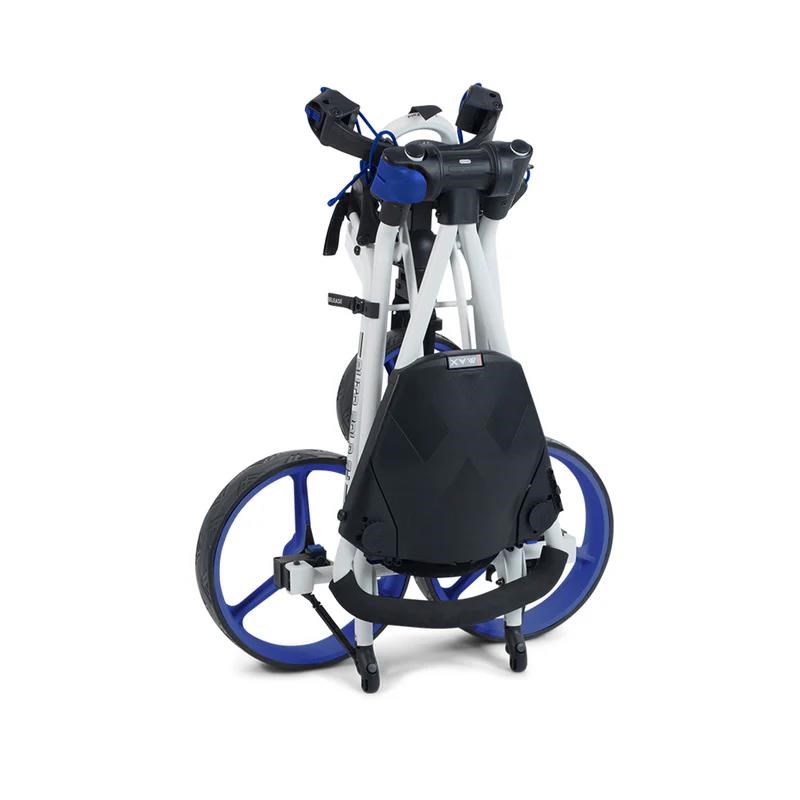 Big Max Autofold FF Golf Trolley, weiss/blau